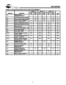 浏览型号PALC22V10D的Datasheet PDF文件第6页