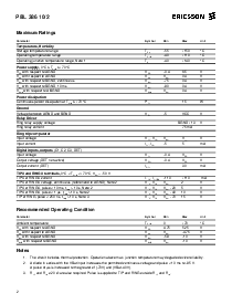 浏览型号PBL38610-2的Datasheet PDF文件第2页