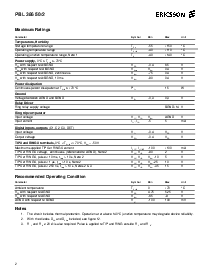 浏览型号PBL386502SOT的Datasheet PDF文件第2页