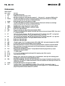 浏览型号PBL38615-1的Datasheet PDF文件第8页