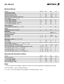 浏览型号PBL38620-2QNT的Datasheet PDF文件第2页