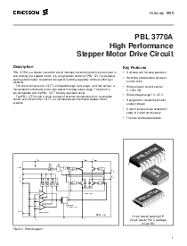 浏览型号PBL3770A的Datasheet PDF文件第1页