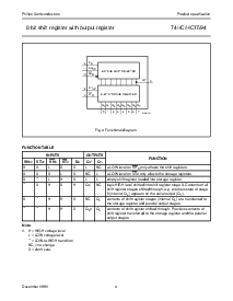 浏览型号PC74HCT594P的Datasheet PDF文件第4页