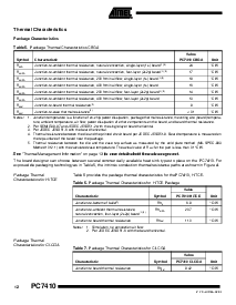 浏览型号PC7410的Datasheet PDF文件第12页