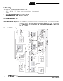 浏览型号PC755CVZFU400LE的Datasheet PDF文件第2页