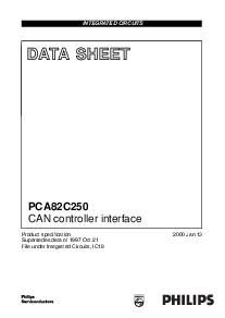 浏览型号PCA82C250T的Datasheet PDF文件第1页