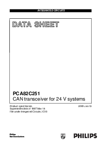 浏览型号PCA82C251的Datasheet PDF文件第1页