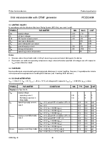 浏览型号PCD3349AP的Datasheet PDF文件第10页