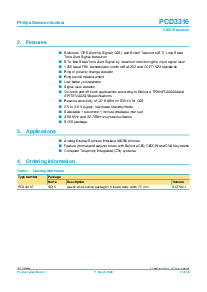 浏览型号PCD3316的Datasheet PDF文件第2页