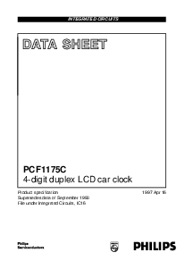 浏览型号PCF1175CT的Datasheet PDF文件第1页