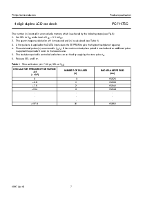 浏览型号PCF1175CT的Datasheet PDF文件第7页