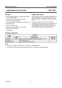 浏览型号PCF1179CT的Datasheet PDF文件第2页