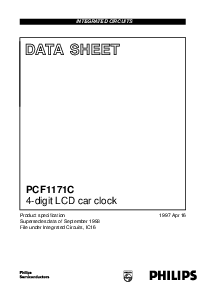浏览型号PCF1171C的Datasheet PDF文件第1页