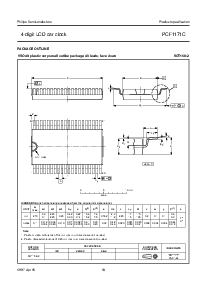 浏览型号PCF1171C的Datasheet PDF文件第10页