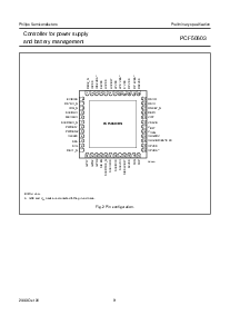 浏览型号PCF50603的Datasheet PDF文件第9页