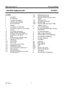 浏览型号PCF5001T的Datasheet PDF文件第2页