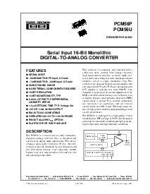 浏览型号PCM56P-J的Datasheet PDF文件第1页