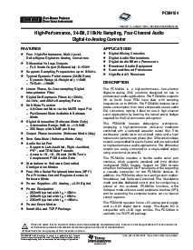 浏览型号PCM4104PFBR的Datasheet PDF文件第1页