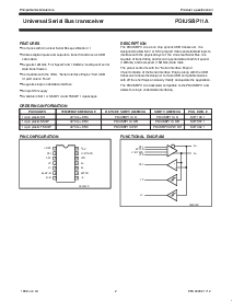 浏览型号PDIUSBP11AD的Datasheet PDF文件第2页