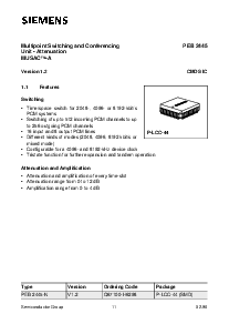 浏览型号PEB2445的Datasheet PDF文件第11页