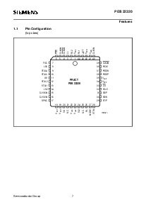 浏览型号PEB22320N的Datasheet PDF文件第7页