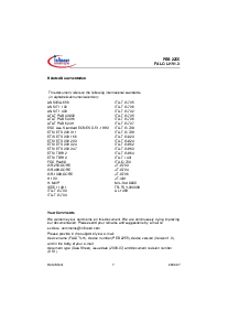 浏览型号PEB2255的Datasheet PDF文件第7页