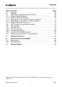 浏览型号PEB2465HV2.3的Datasheet PDF文件第7页
