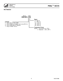 浏览型号PEEL18CV8PI-25的Datasheet PDF文件第9页