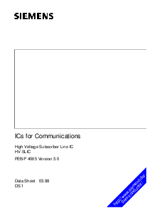 浏览型号PEF4065的Datasheet PDF文件第1页