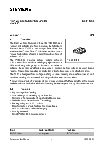 浏览型号PEF4065的Datasheet PDF文件第4页