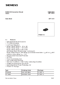 浏览型号PEF2023的Datasheet PDF文件第5页