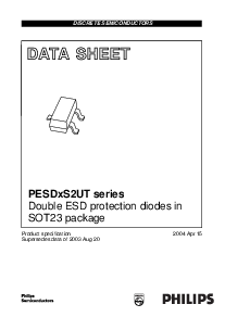 浏览型号PESD5V2S2UT的Datasheet PDF文件第1页