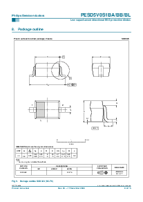 浏览型号PESD5V0S1BB的Datasheet PDF文件第9页