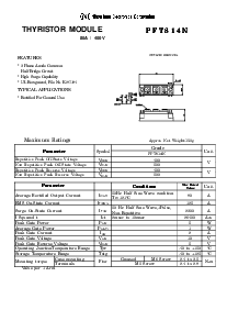 浏览型号PFT814N的Datasheet PDF文件第1页