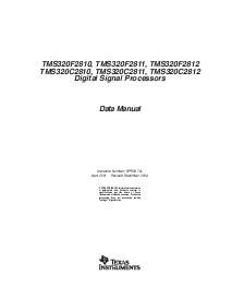 浏览型号TMS320F2812PGFA的Datasheet PDF文件第1页