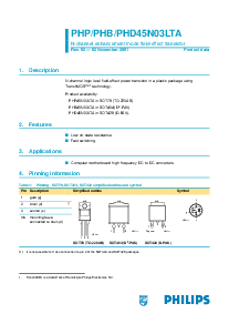 浏览型号PHB45N03LTA的Datasheet PDF文件第1页