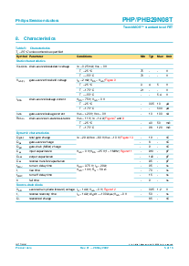浏览型号PHB29N08T的Datasheet PDF文件第5页