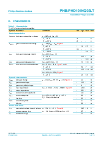 浏览型号PHD101NQ03LT的Datasheet PDF文件第5页