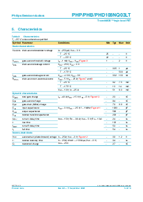 浏览型号PHD108NQ03LT的Datasheet PDF文件第5页