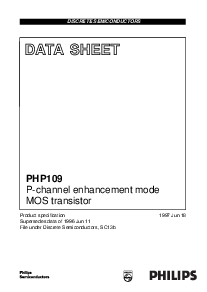 浏览型号PHP109的Datasheet PDF文件第1页