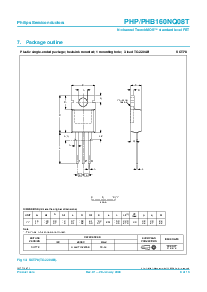 浏览型号PHP160NQ08T的Datasheet PDF文件第9页