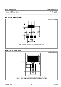 浏览型号PHT1N60R的Datasheet PDF文件第3页