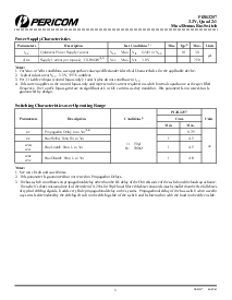 浏览型号PI3B3257Q的Datasheet PDF文件第3页