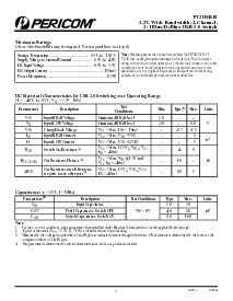 浏览型号PI3USB10ZEE的Datasheet PDF文件第2页