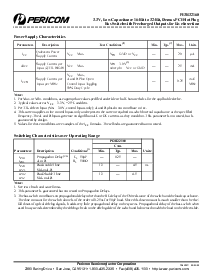 浏览型号PI3B32160的Datasheet PDF文件第3页