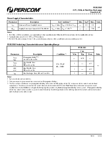 浏览型号PI3B3383L的Datasheet PDF文件第3页