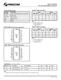 浏览型号PI49FCT3805CS的Datasheet PDF文件第2页