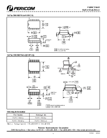 浏览型号PI49FCT804ATP的Datasheet PDF文件第6页