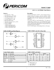 浏览型号PI49FCT32805Q的Datasheet PDF文件第1页