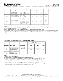 浏览型号PI5C3384A的Datasheet PDF文件第3页